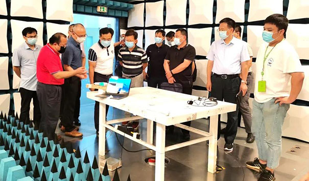 长沙市市场监督治理局副局长金雷一行莅临中检bifa必发调查调研