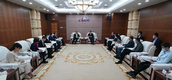 CCIC李忠榜造访航天科工集团